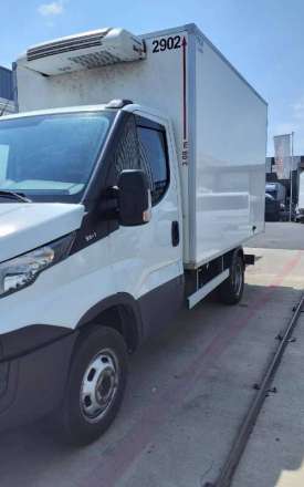 Iveco Daily Chassis Cabine 12M3 140 CV RJ CAISSE CAZAUX GROUPE THERMOKING V300 MAX 3,5 T