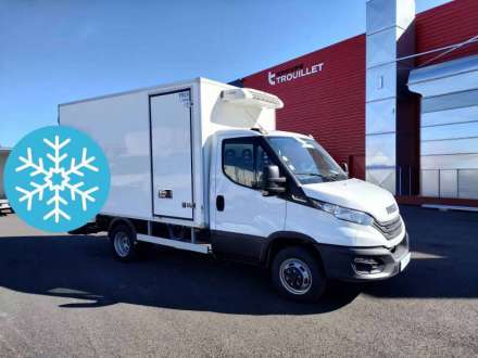 Iveco Daily Chassis Cabine FRIGO 12M3 160 CV RJ HAYON CAISSE CAZAUX GROUPE THERMOKING V300 MAX 3,5 T