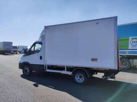 Iveco Daily Chassis Cabine FRIGO 12M3 160 CV ROUES JUMELEES HAYON CAISSE CAZAUX GROUPE THERMOKING V300 MAX 3.5 T