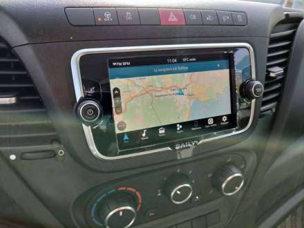 Iveco Daily Chassis Cabine FRIGO 12M3 160 CV ROUES JUMELEES HAYON CAISSE CAZAUX GROUPE THERMOKING V300 MAX 3.5 T