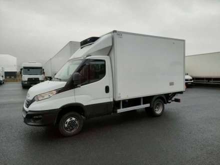 Iveco Daily Chassis Cabine FRIGO 12M3 160 CV ROUES JUMELEES HAYON CAISSE CAZAUX GROUPE CARRIER 3.5 T