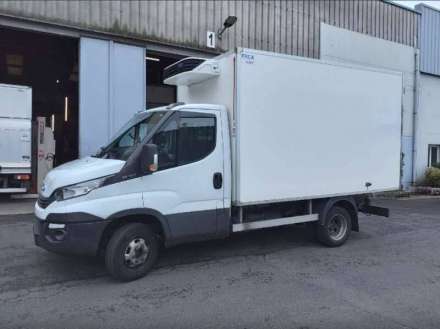 Iveco Daily Chassis Cabine FRIGO 12M3 140 CV RJ CAISSE CAZAUX GROUPE THERMOKING V300 MAX 3,5 T