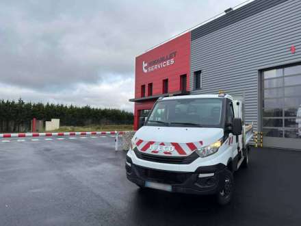 Iveco Daily Chassis Cabine RJ 130 CV COFFRE A PILONNEUSE 3,5 T