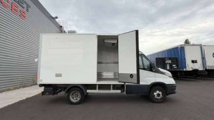 Iveco Daily Chassis Cabine FRIGO 12M3 160 CV ROUES JUMELEES HAYON CAISSE CAZAUX GROUPE THERMOKING V300 MAX 3.5 T