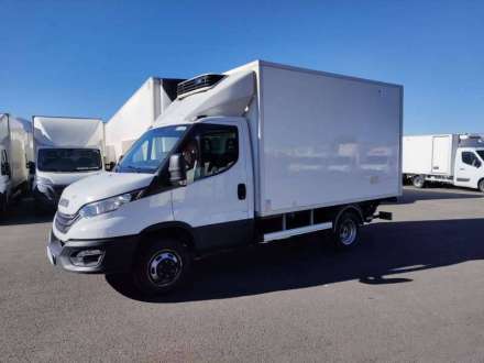 Iveco Daily Chassis Cabine FRIGO 12M3 160 CV ROUES JUMELEES HAYON CAISSE CAZAUX GROUPE THERMOKING V300 MAX 3.5 T