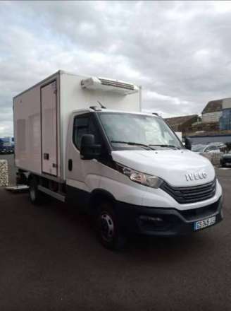 Iveco Daily Chassis Cabine FRIGO POSITIF/NEGATIF 12M3 160 CV ROUES JUMELEES HAYON 3.5 T