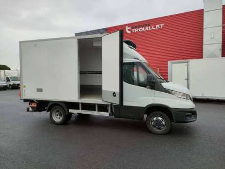 Iveco Daily Chassis Cabine FRIGO 12M3 160 CV ROUES JUMELEES HAYON CAISSE CAZAUX GROUPE CARRIER 3.5 T