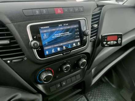 Iveco Daily Chassis Cabine FRIGO 12M3 160 CV ROUES JUMELEES HAYON CAISSE CAZAUX GROUPE THERMOKING V300 MAX 3.5 T
