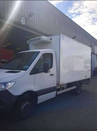 Mercedes Sprinter Chassis Cabine FRIGO POSITIF/NEGATIF 12M3 160 CV RJ HAYON 3,5 T