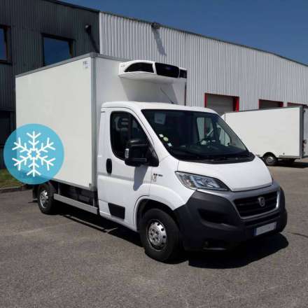 Fiat Ducato Chassis Cabine FRIGO 12M3 130 CV CAISSE CAZAUX GROUPE GROUPE CARRIER PULSOR 400 3,5 T