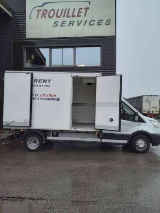 Ford Transit Chassis Cabine 12M3 130 CV RJ CAISSE CAZAUX GROUPE THERMOKING V300 MAX 3,5 T