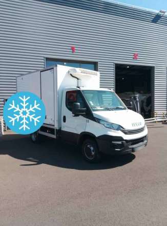Iveco Daily Chassis Cabine FRIGO 12M3 140 CV RJ CAISSE CAZAUX GROUPE THERMOKING V300 MAX 3,5 T