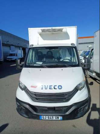 Iveco Daily Chassis Cabine FRIGO 12M3 160 CV RJ CAISSE CAZAUX GROUPE THERMOKING V300 MAX 3,5 T