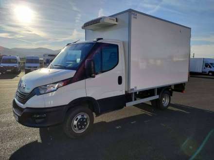 Iveco Daily Chassis Cabine FRIGO 12M3 160 CV ROUES JUMELEES HAYON CAISSE CAZAUX GROUPE THERMOKING V300 MAX 3.5 T