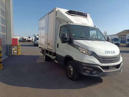 Iveco Daily Chassis Cabine FRIGO 12M3 160 CV ROUES JUMELEES HAYON CAISSE CAZAUX GROUPE THERMOKING V300 MAX 3.5 T