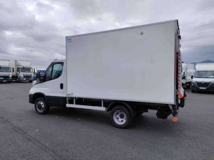 Iveco Daily Chassis Cabine FRIGO 12M3 160 CV ROUES JUMELEES HAYON CAISSE CAZAUX GROUPE THERMOKING V300 MAX 3.5 T