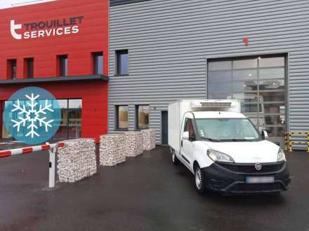 Fiat Doblo Plancher Cabine FRIGO 5M3 105 CV CAISSE CAZAUX GROUPE THERMOKING V200 MAX 2,5 T
