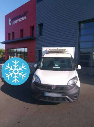 Fiat Doblo Plancher Cabine FRIGO 5M3 105 CV CAISSE CAZAUX GROUPE THERMOKING V200 MAX 2,5 T