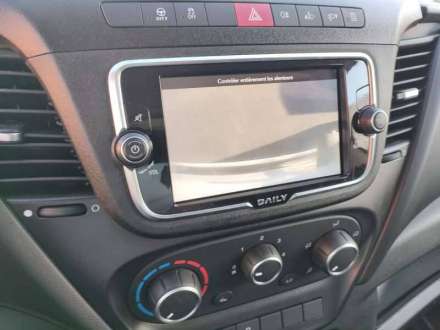 Iveco Daily Chassis Cabine FRIGO 12M3 160 CV ROUES JUMELEES HAYON CAISSE CAZAUX GROUPE THERMOKING V300 MAX 3.5 T