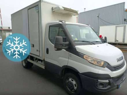 Iveco Daily Chassis Cabine FRIGO 12M3 140 CV RJ CAISSE CAZAUX GROUPE THERMOKING V300 MAX 3,5 T