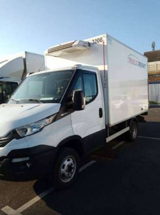 Iveco Daily Chassis Cabine FRIGO 12M3 140 CV RJ HAYON CAISSE CAZAUX GROUPE THERMOKING V300 MAX 3,5 T